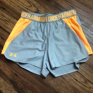 Cute and comfortable Under Armour athletic shorts
